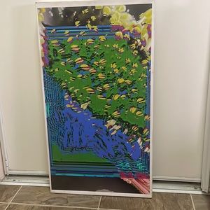 Original one of a kind triptych acrylic paintings